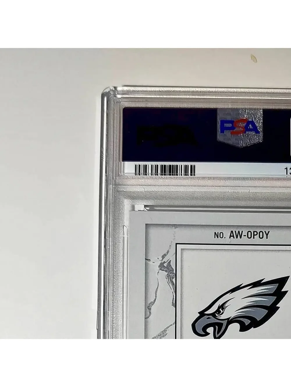 Saquon Barkley 2024 Panini NFL AP Offensive Player of the Year Eagles PSA 10 Gem